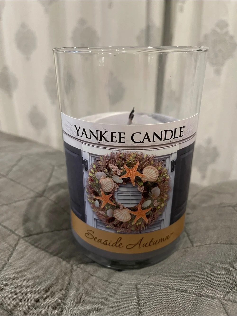 RARE Seaside Autumn -Yankee Candle 22oz HTF Retired Scent